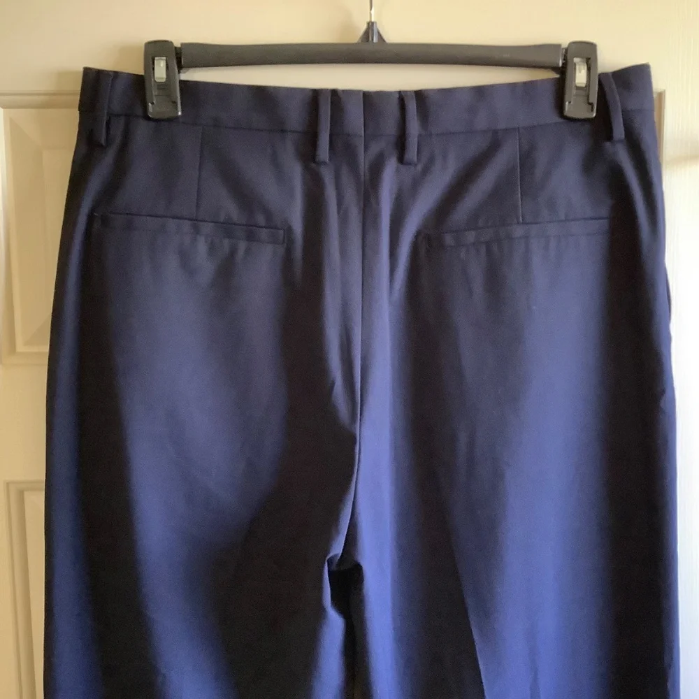 ZARA Suit Pants Slacks Navy Blue SZ 34/31